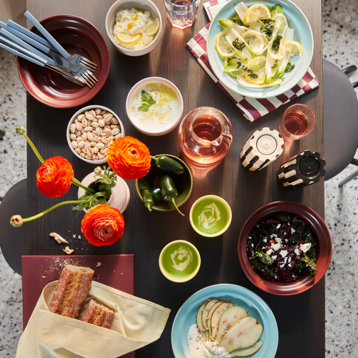 IKEA SPJUTLILJA: Colorful Dinnerware That Adds Personality to Your Dining Table 5 ikea-SPJUTLILJA-kitchen-dining-collection-nordroom