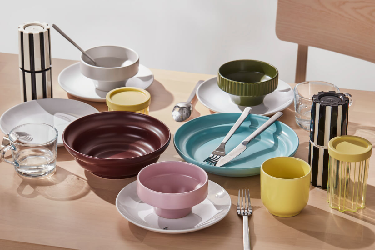 IKEA SPJUTLILJA: Colorful Dinnerware That Adds Personality to Your Dining Table 3 ikea-SPJUTLILJA-kitchen-dining-collection-nordroom
