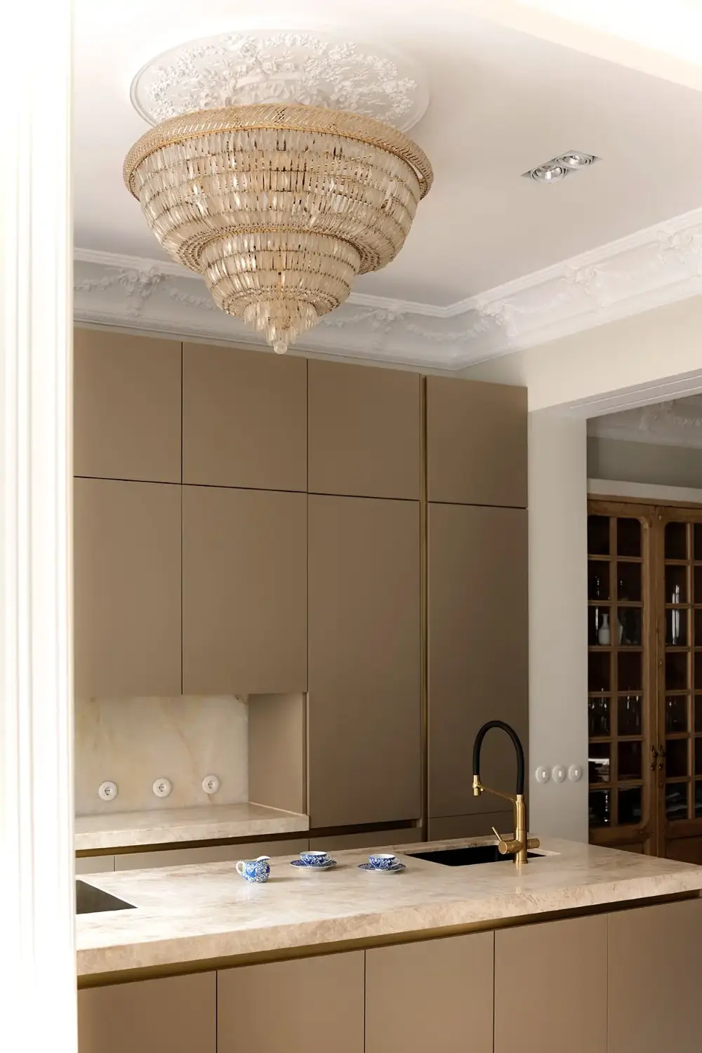Casa Cortes: Spain's First Prime Minister's Office in Madrid is Now a Luxurious Apartment 8 preserved-features-19th-century-madrid-apartment-nordroom