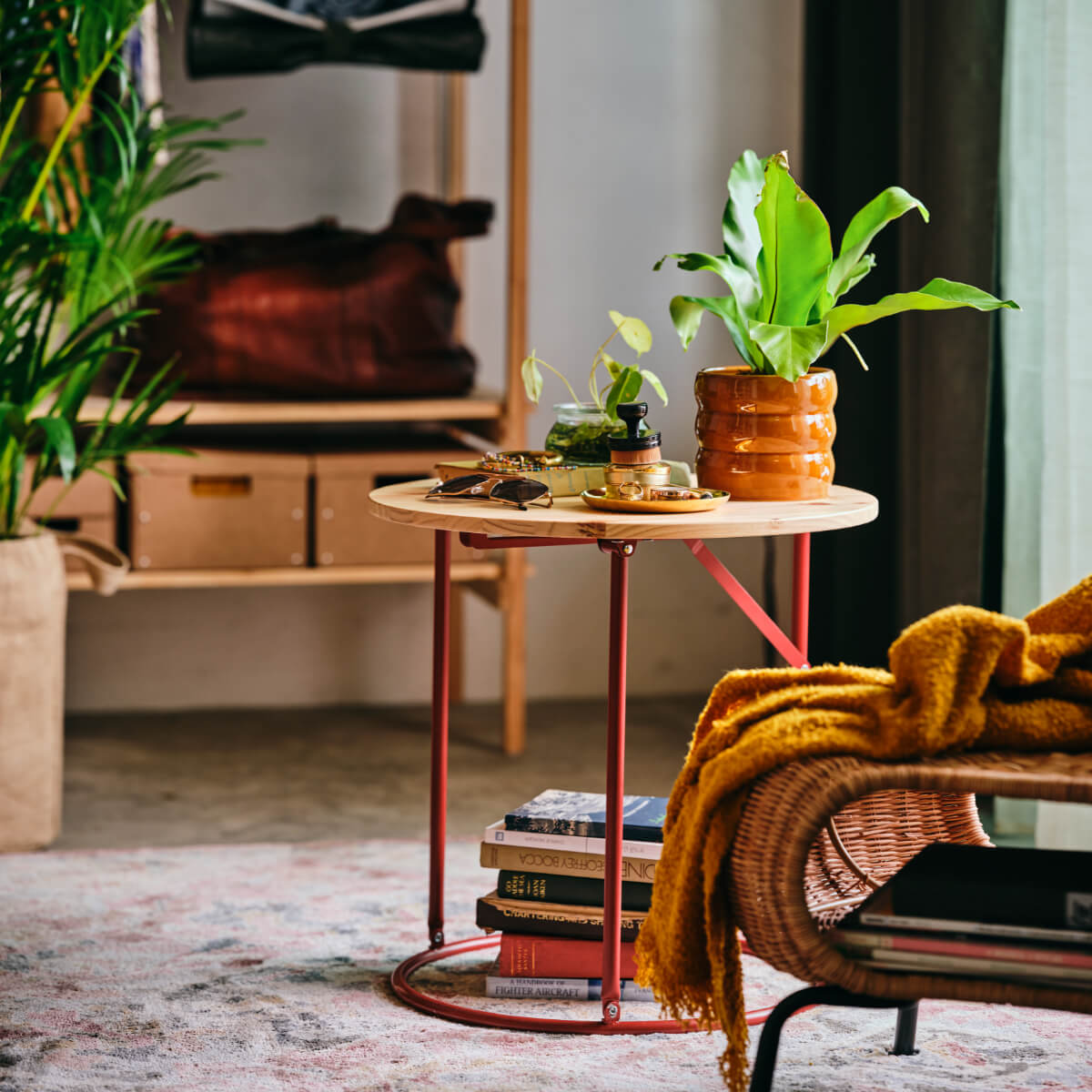 IKEA KOMPISHÄNG: Affordable, Multifunctional, and Moveable Furniture 16 side-table-IKEA-KOMPISHANG-collection-nordroom