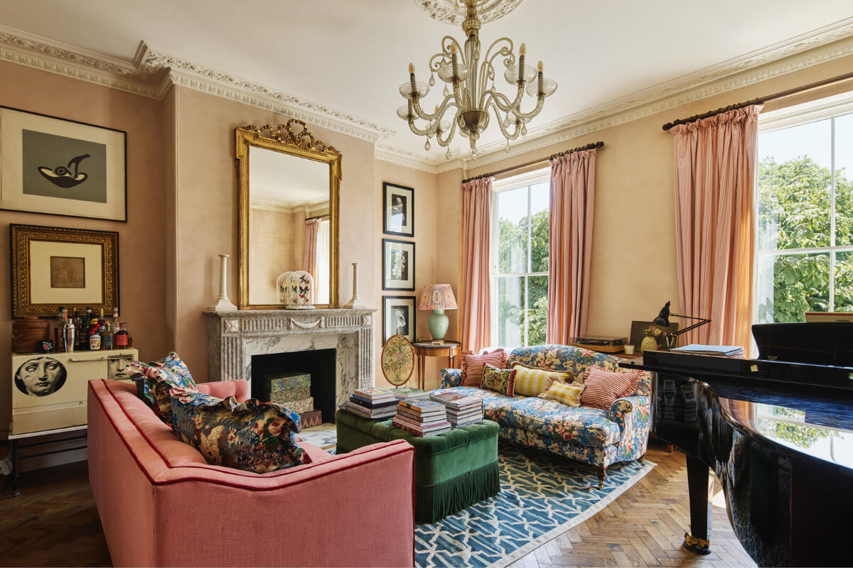 Inside Skye McAlpine's London Townhouse with a Yellow Monet-Inspired Kitchen 1 skye-mcalpine-victorian-london-townhouse-nordroom