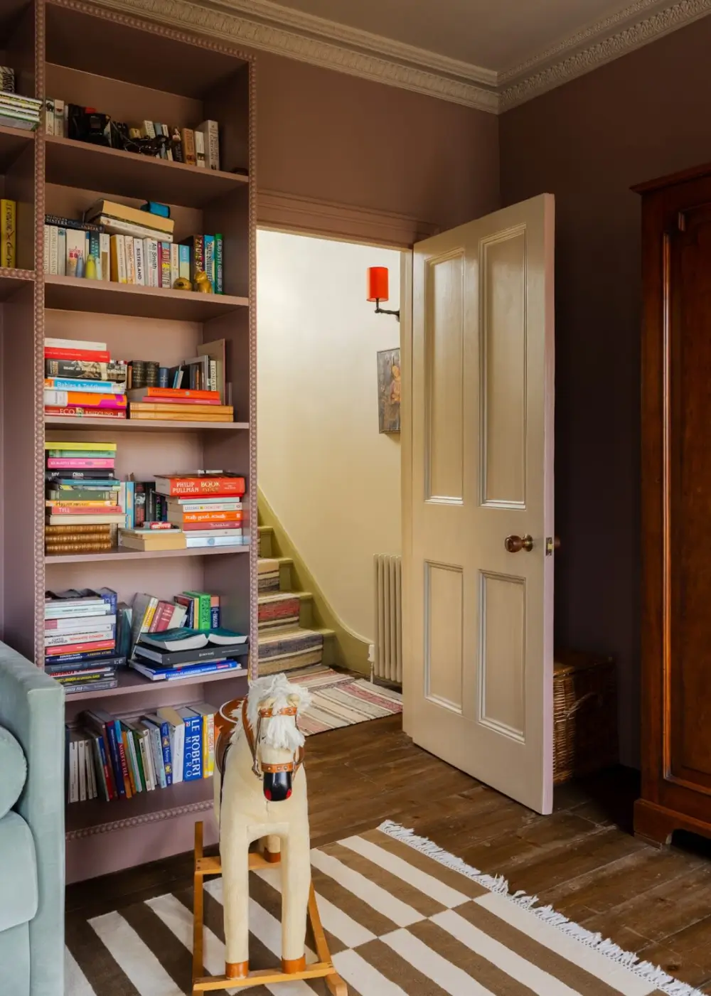 A Carefully Considered Color Palette in a Restored Victorian Townhouse 15 stylish-victorian-townhouse-london-period-features