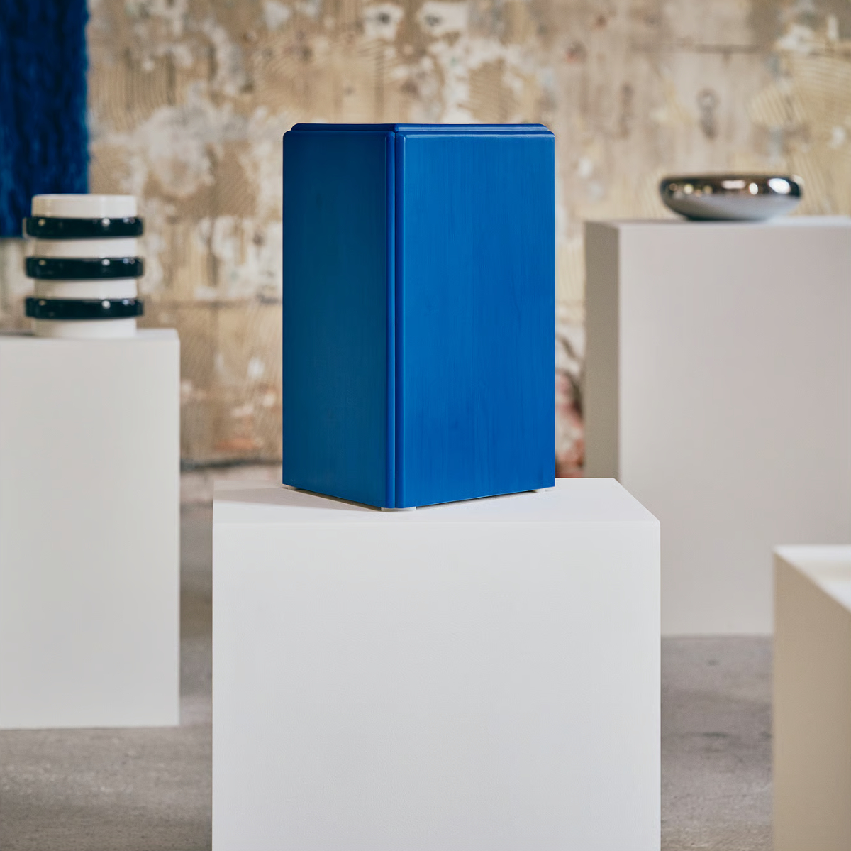 The IKEA KONSTRUNDA Collection Turns Everyday Objects Into Art 22 IKEA KONSTRUNDA collection blue stool nordroom The IKEA KONSTRUNDA Collection Turns Everyday Objects Into Art