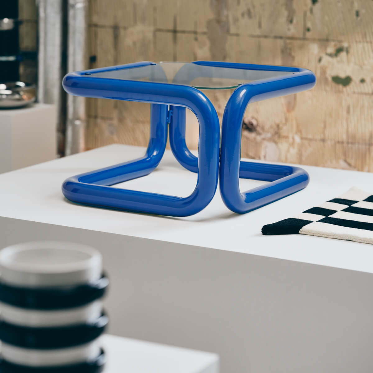 The IKEA KONSTRUNDA Collection Turns Everyday Objects Into Art 21 ikea konstrunda blue side table nordroom The IKEA KONSTRUNDA Collection Turns Everyday Objects Into Art