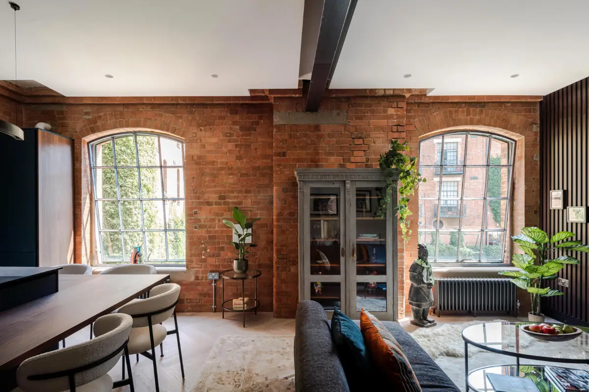 Crittall Windows and Exposed Brick Define This East London Apartment 2 modern-industrial-apartment-warehouse-conversion-london-nordroom