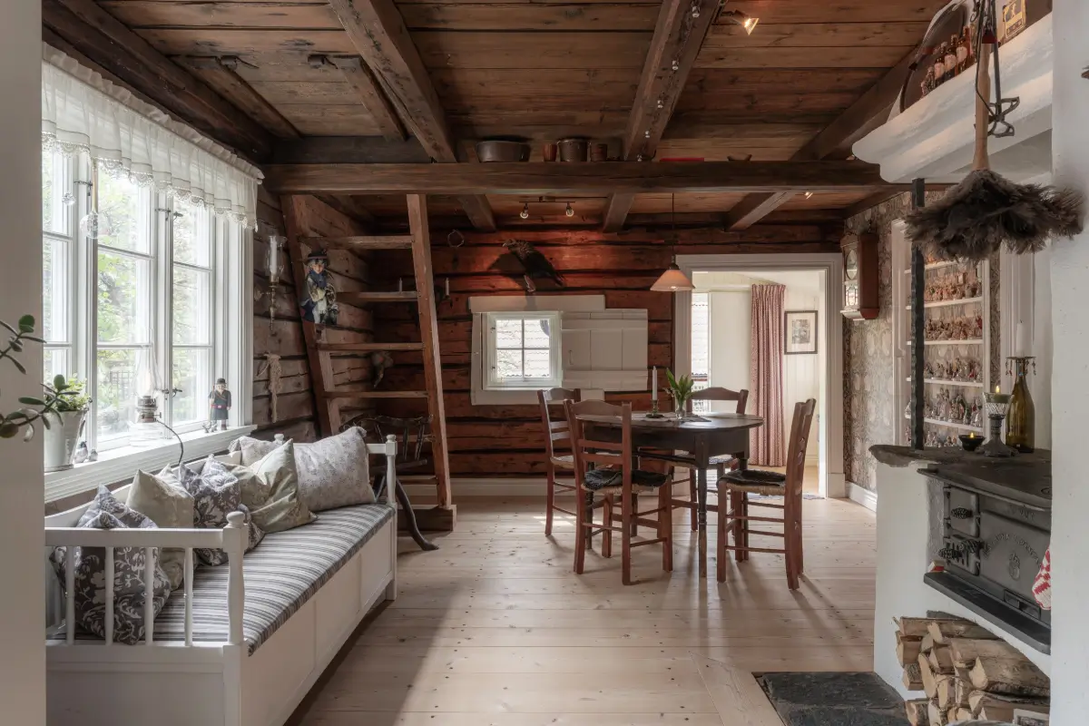 Rustic Interiors in a Well-Preserved Early 19th-Century Swedish Cottage 9 rustic-interiors-swedish-country-house-nordroom