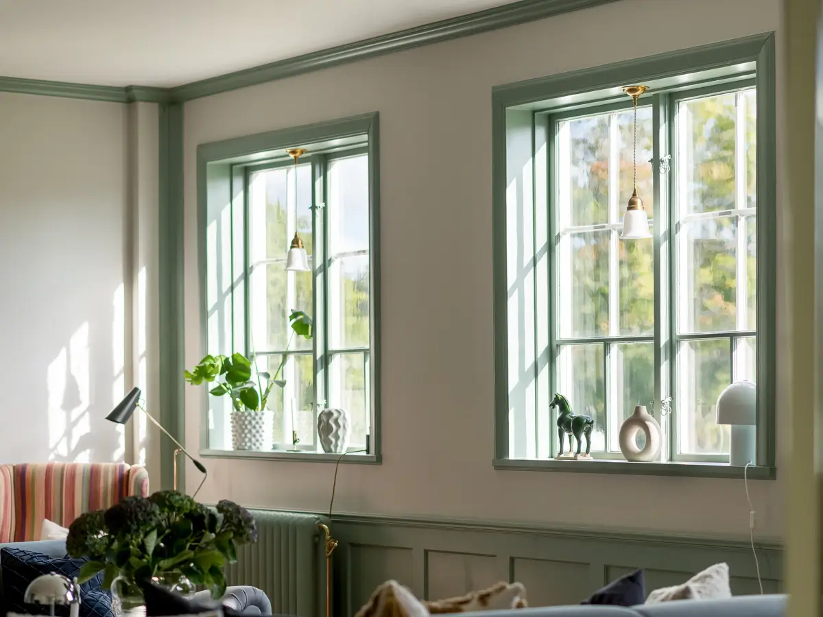 A Grand Apartment with a Green Kitchen in a Turn-of-the-Century Villa 14 green-kitchen-1910-villa-stockholm