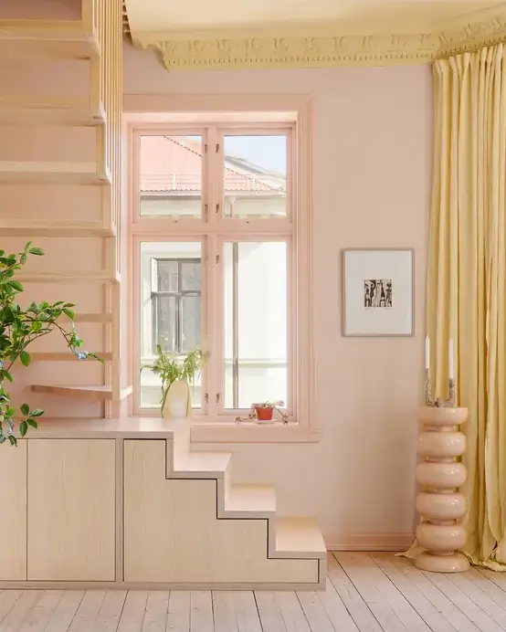 A Colorful Late 19th-Century Duplex Apartment in Oslo 18 light-colorful-duplex-apartment-oslo