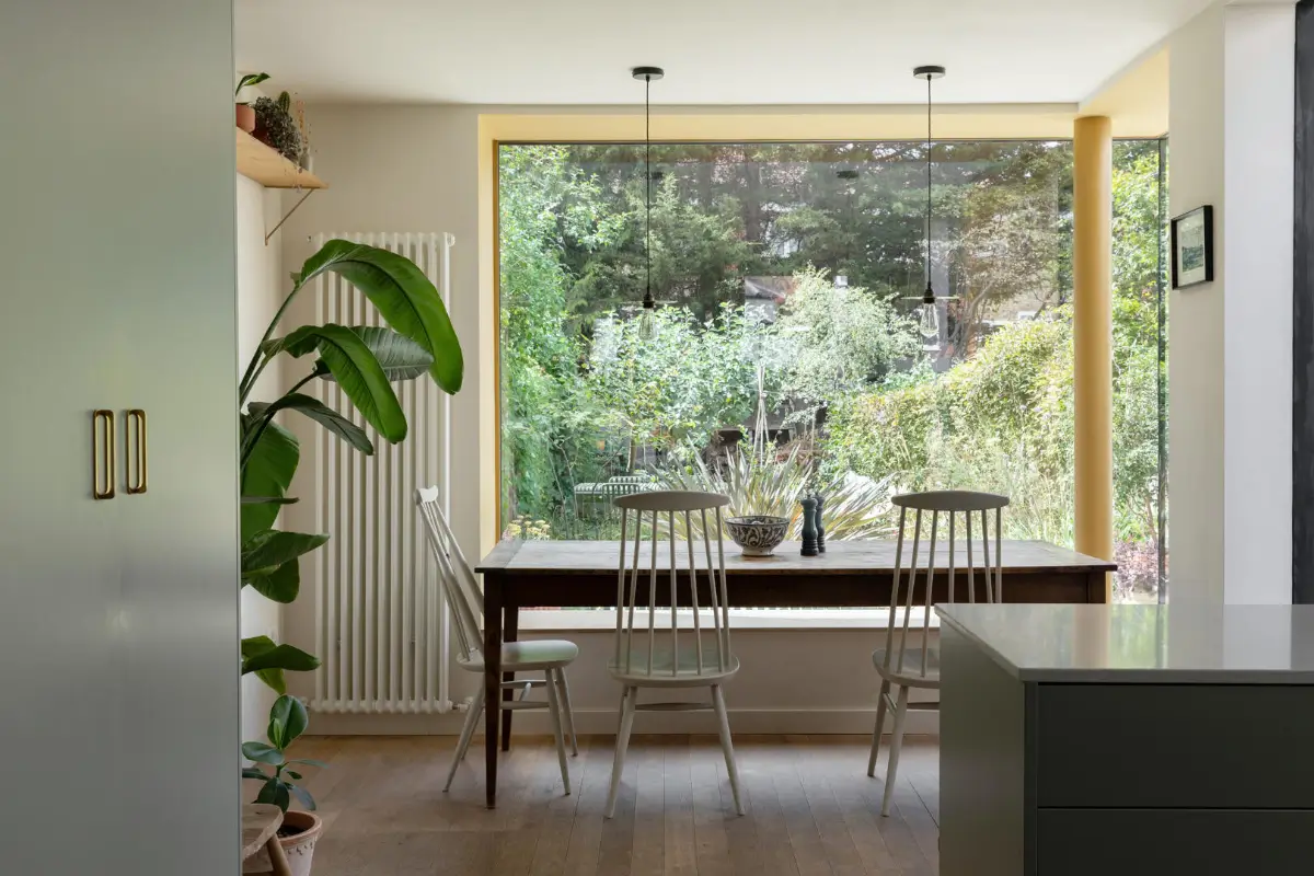 An Olive Green Sitting Room in an Extended Victorian Family Home 10 renovated-extended-victorian-house-south-east-london-nordroom