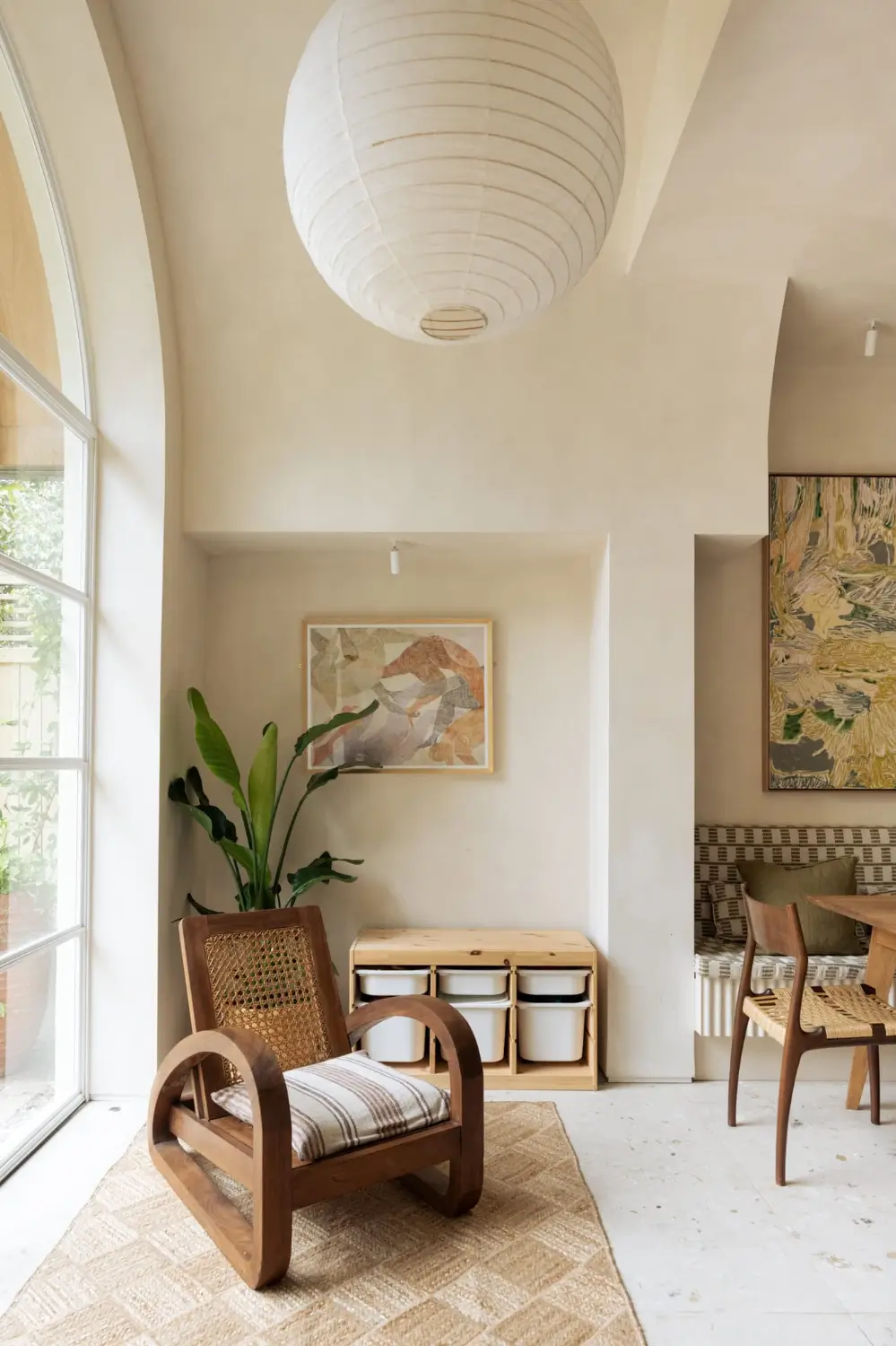 Arched Shapes, Period Details, and Color for a Victorian Family Home 25 arched-forms-light-filled-extended-19th-century-home-london