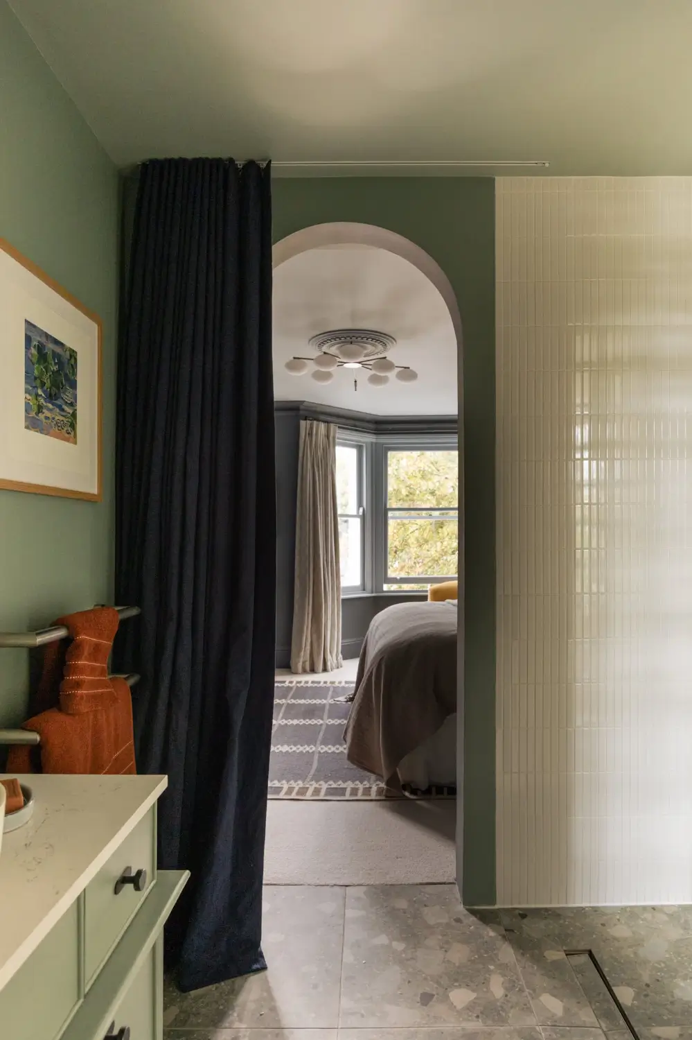 Arched Shapes, Period Details, and Color for a Victorian Family Home 40 arched-forms-light-filled-extended-19th-century-home-london