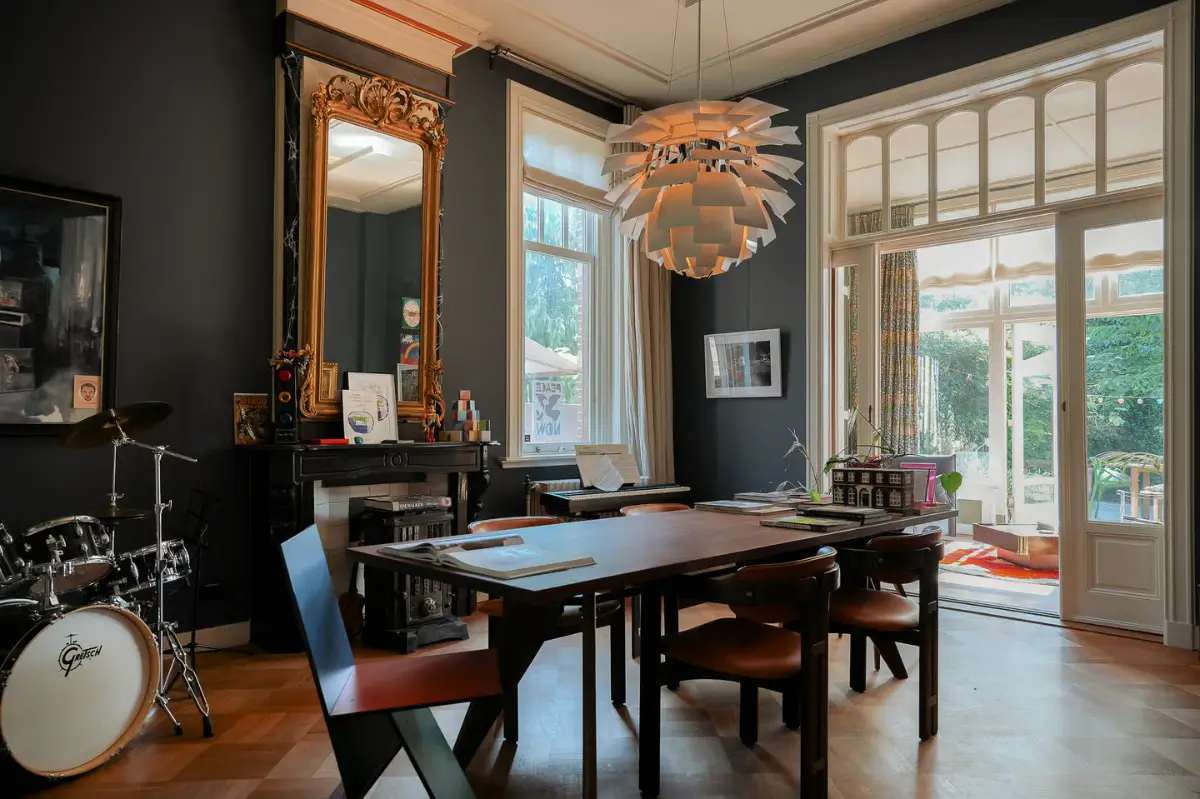 Warm Interiors and Original Details in a Unique 1890s Family Villa 12 eclectic-1890s-family-villa-netherlands