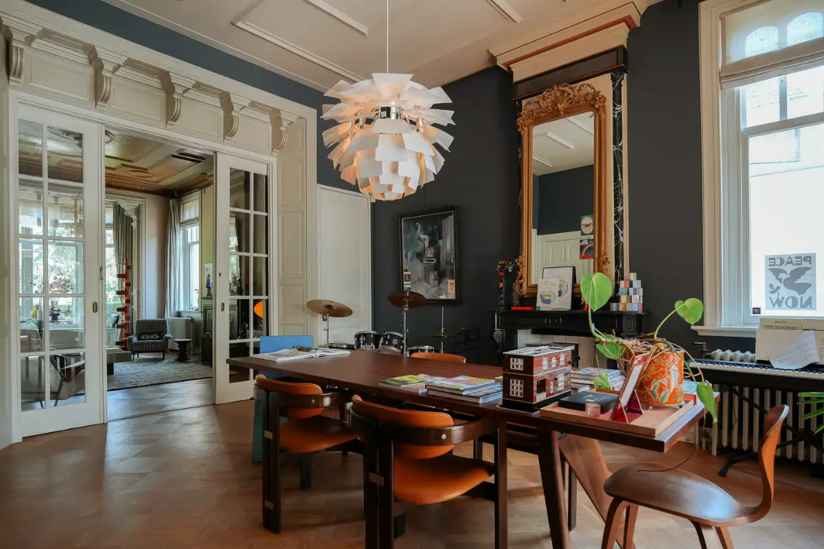 Warm Interiors and Original Details in a Unique 1890s Family Villa 13 eclectic-1890s-family-villa-netherlands