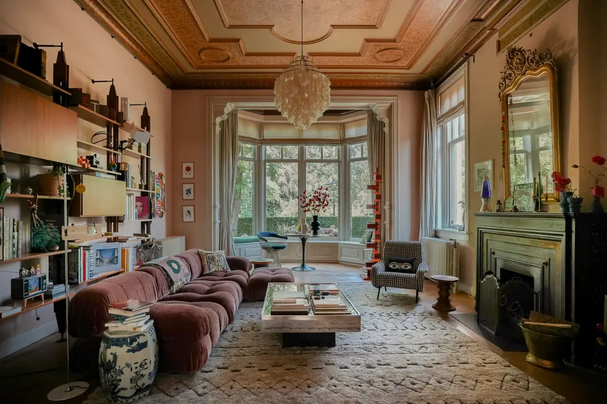 Warm Interiors and Original Details in a Unique 1890s Family Villa 6 eclectic-1890s-family-villa-netherlands