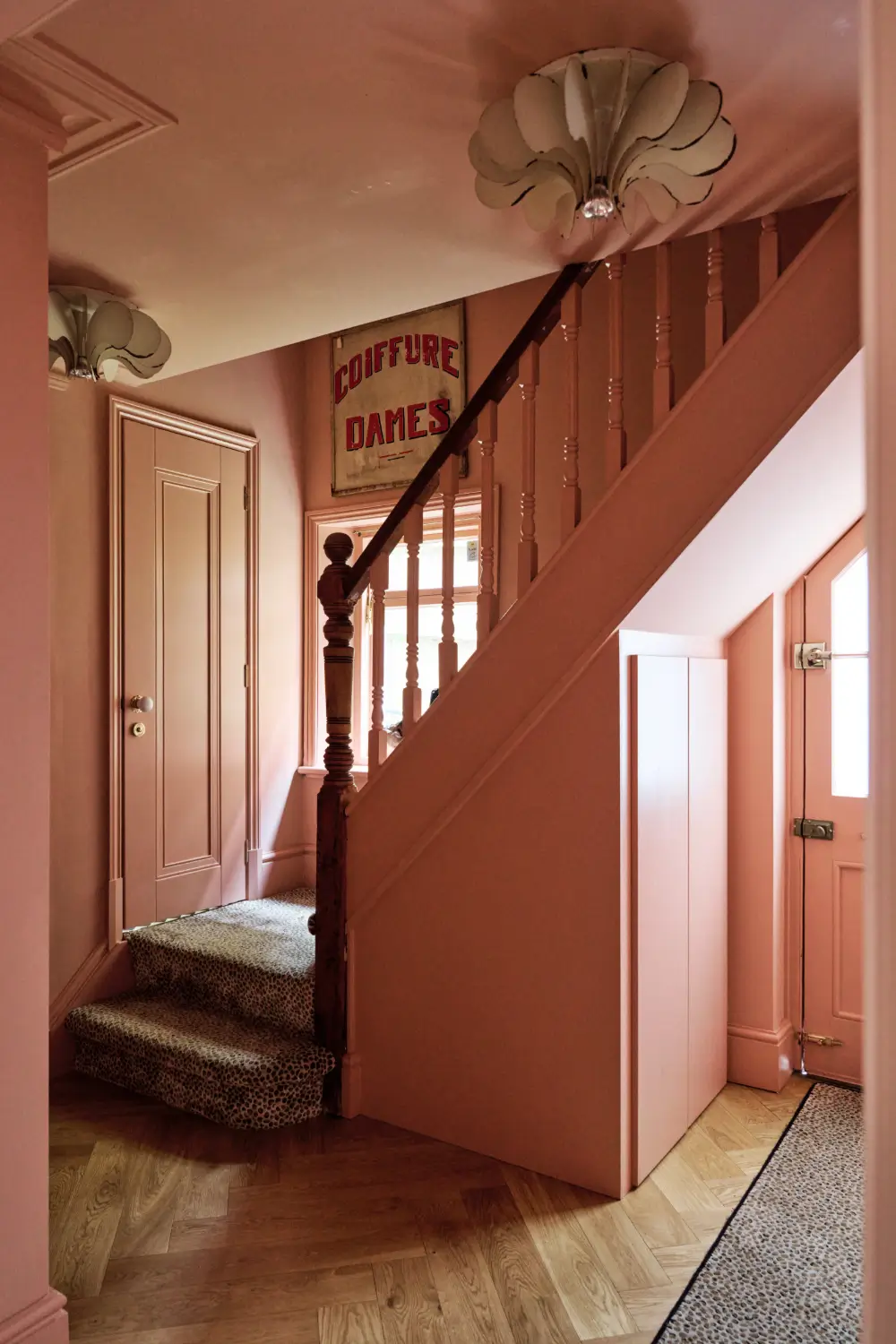 Why Are the Colors of the Year 2027 So Boring? And What Can You Use Instead 11 pink-color-drenched-hall-staircase-nordroom