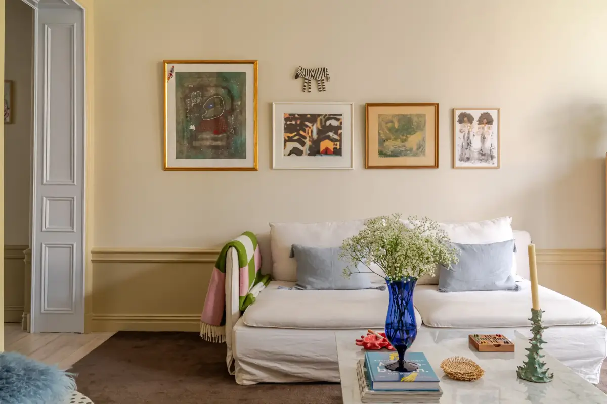 A Serene Palette with Red Pops of Color in an Early 20th-Century Apartment 3 soft-color-palette-red-accents-1912-apartment-stockholm